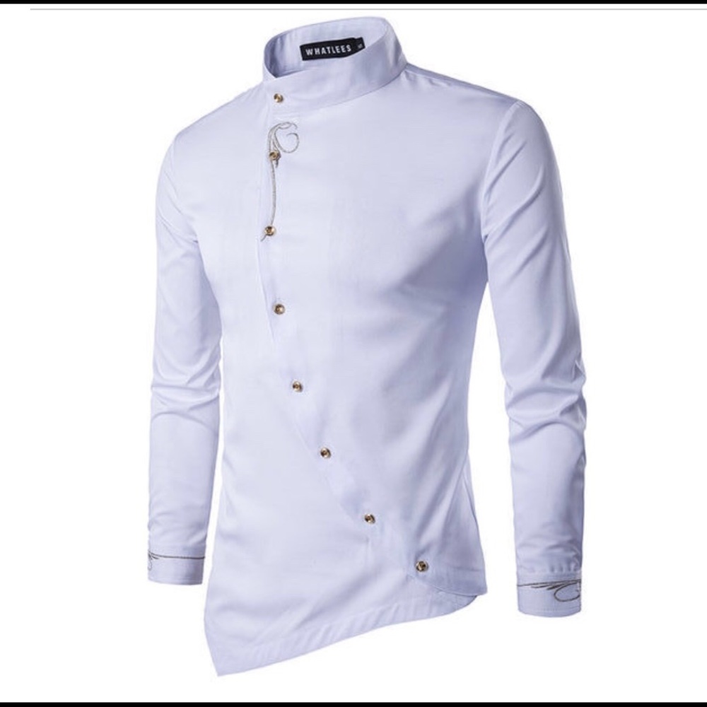 White Collar Shirt